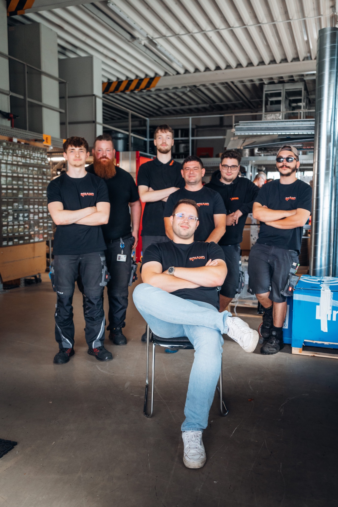 Team bei der Arbeit